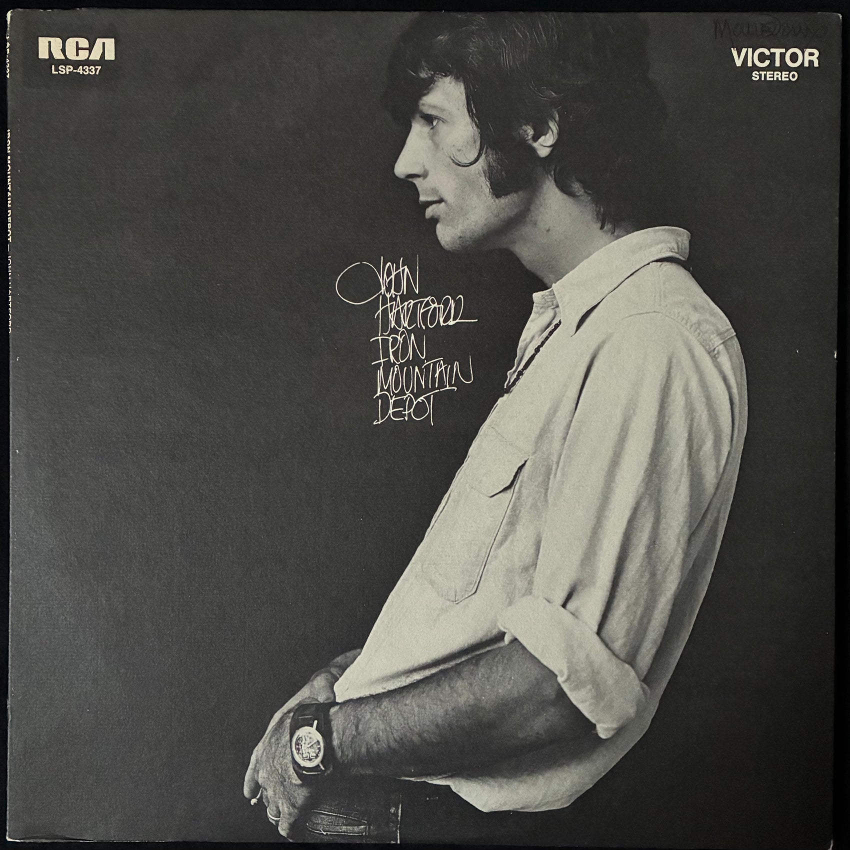JOHN HARTFORD - IRON MOUNTAIN DEPOT (PROMO) (USED VINYL 1970 US M-/EX)
