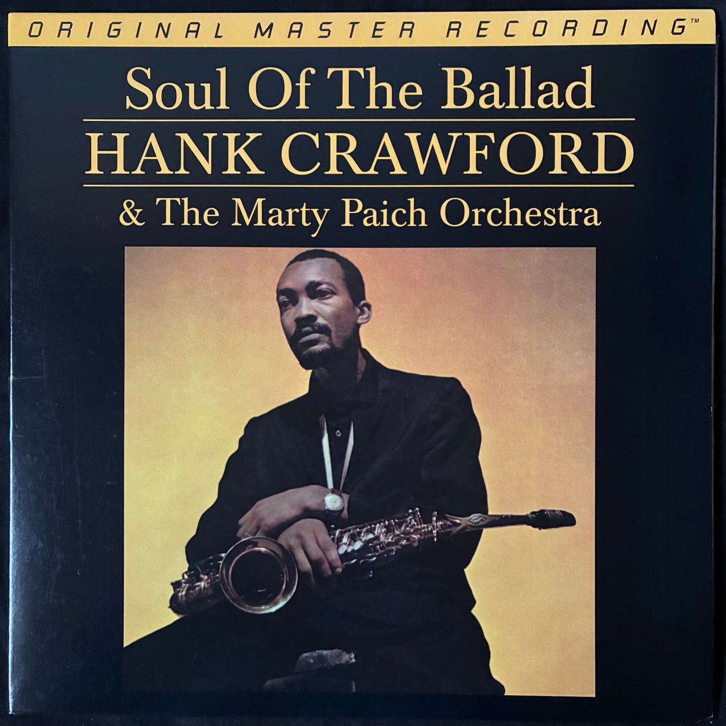 HANK CRAWFORD & THE MARTY PIACH ORCHESTRA - SOUL OF THE BALLAD (200GM) (MFSL) (USED VINYL 1995 US M-/M-)