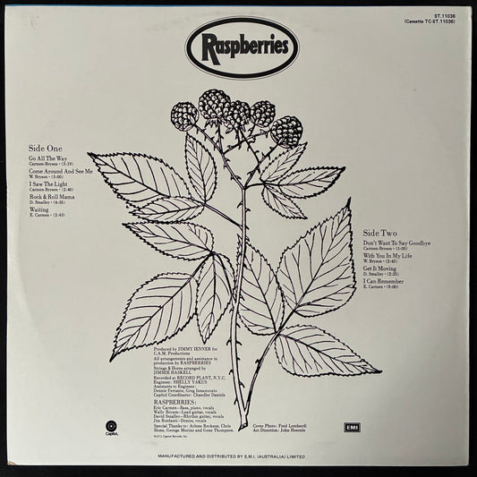 RASPBERRIES - ONE MORE TIME... (USED VINYL 1974 AUS M-/EX+)