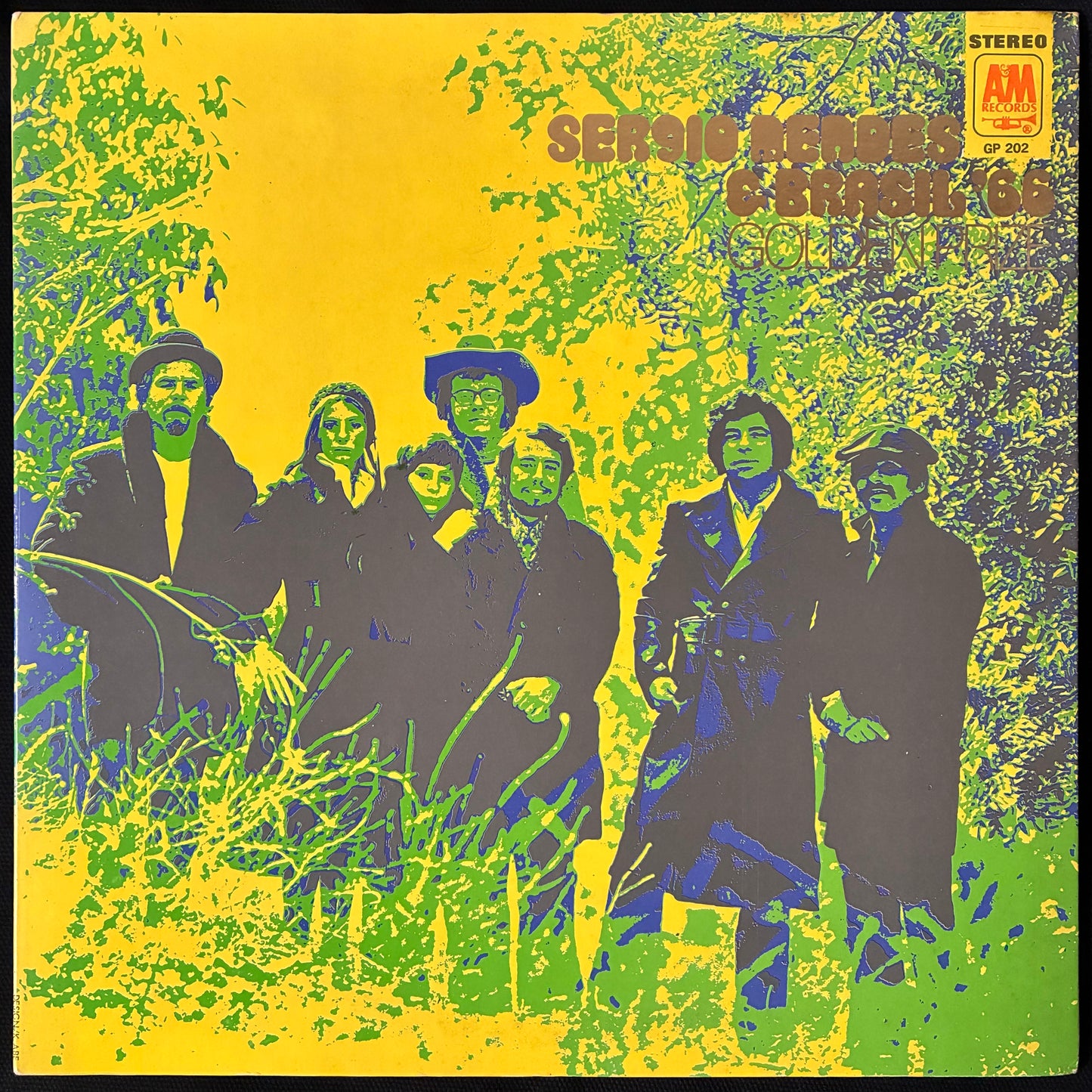 SERGIO MENDES & BRASIL '66 - GOLDEN PRIZE (USED VINYL 1971 JAPAN EX+/EX+)