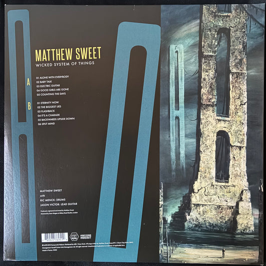 MATTHEW SWEET - WICKED SYSTEM OF THINGS (CLEAR/GREEN SWIRLED) (USED VINYL 2018 M-/M-)