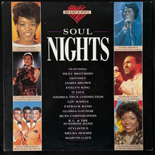 Load image into Gallery viewer, VARIOUS ARTISTS - HEART &amp; SOUL - SOUL NIGHTS (USED VINYL 1988 UK M-/EX+)
