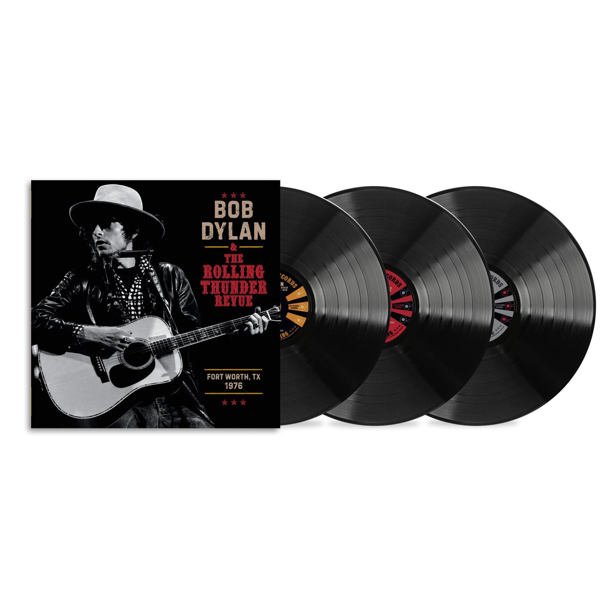 **PREORDER** BOB DYLAN - ROLLING THUNDER REVUE 1976: FORT WORTH TEXAS, MAY 16TH (3LP) VINYL SET