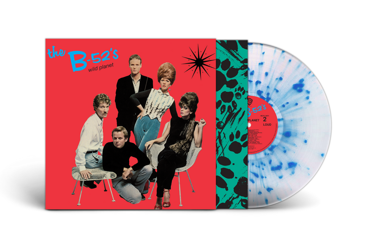 B-52'S - WILD PLANET (SPLATTER COLOURED) VINYL