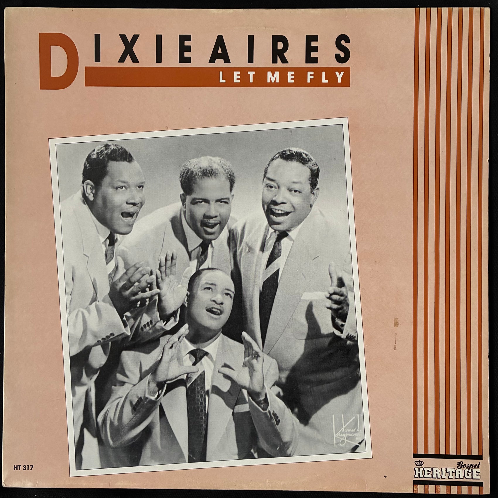 DIXIEAIRES - LET ME FLY (USED VINYL 1988 UK M-/EX+)