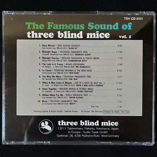 VARIOUS ARTISTS - THE FAMOUS SOUND OF THREE BLIND MICE VOL. 1 (USED CD 1988 GERMANY EX+/M-)