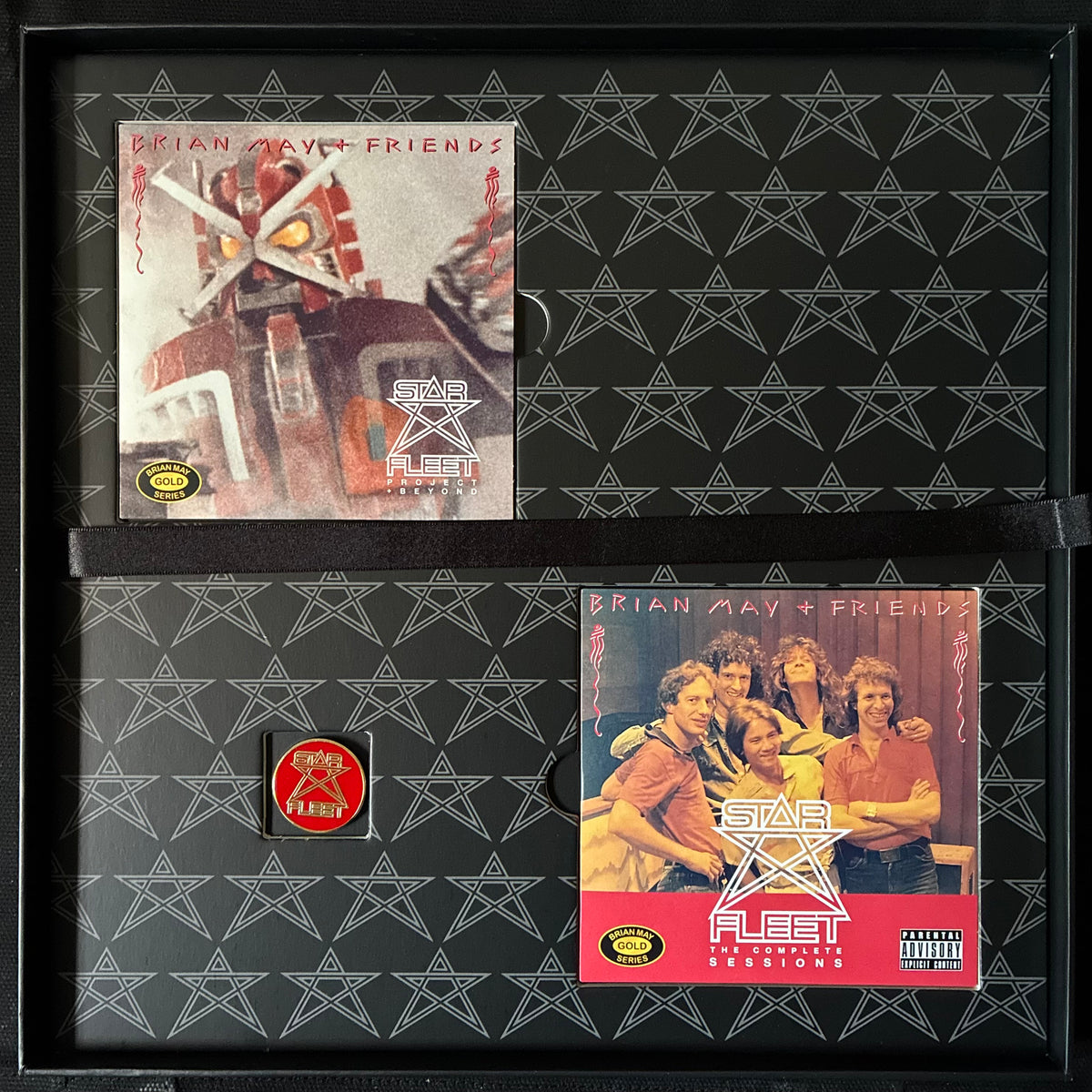 BRIAN MAY + FRIENDS - STAR FLEET SESSIONS (MLP+2CD+7" BOX SET) (USED VINYL 2023 UK/EU M-/M-)