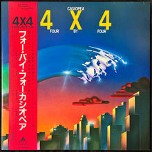 Load image into Gallery viewer, CASIOPEA - FOUR BY FOUR (USED VINYL 1982 JAPAN M-/EX+)
