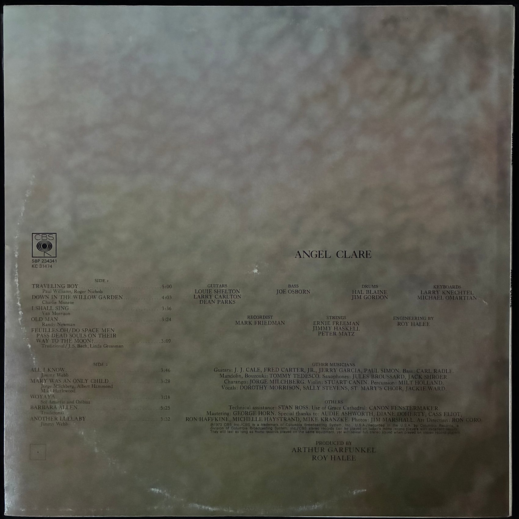 GARFUNKEL - ANGEL CLARE (USED VINYL 1973 AUS M-/EX)