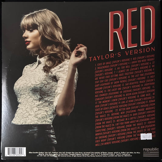 TAYLOR SWIFT - RED (4LP) (USED VINYL 2021 M-/M-)
