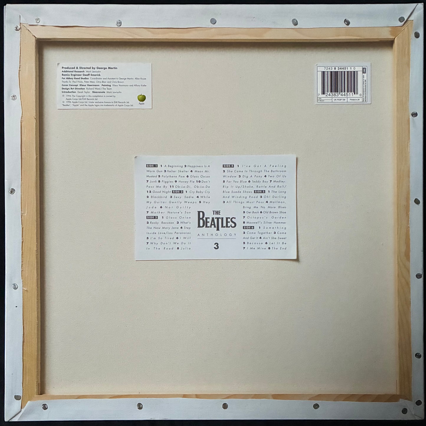 BEATLES - ANTHOLOGY (3LP) (USED VINYL 1996 EU M/M)