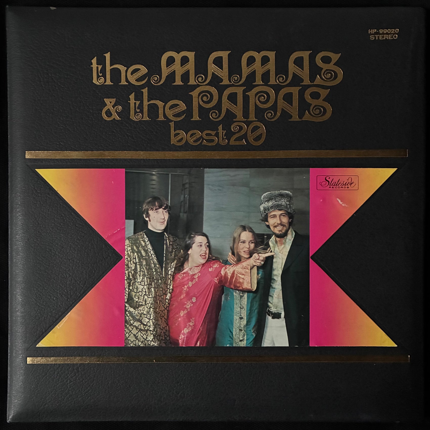 MAMAS & THE PAPAS - BEST 20 (USED VINYL 1973 JAPAN EX+/EX)