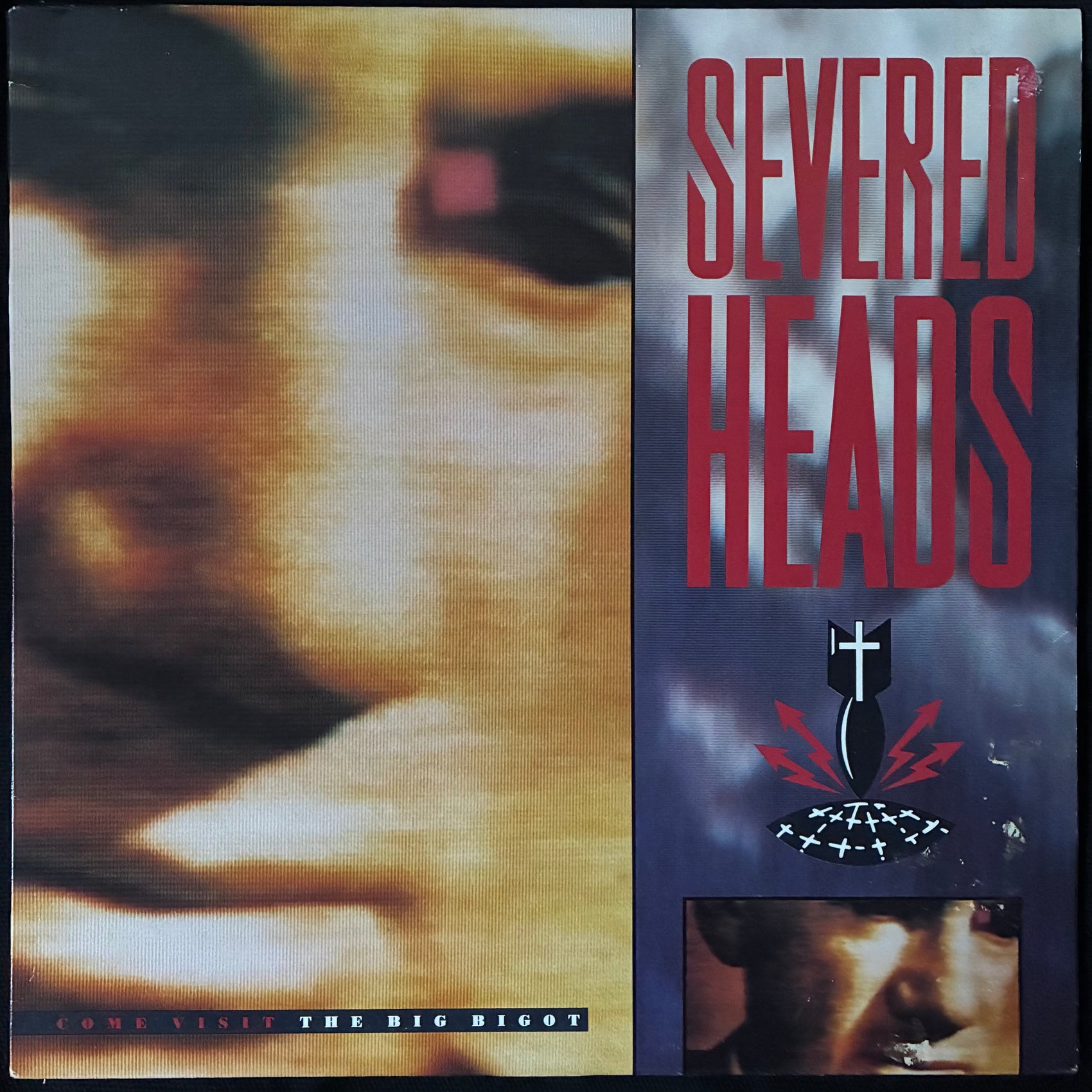 SEVERED HEADS - COME VISIT THE BIG BIGOT (USED VINYL 1986 CANADA EX+/EX)
