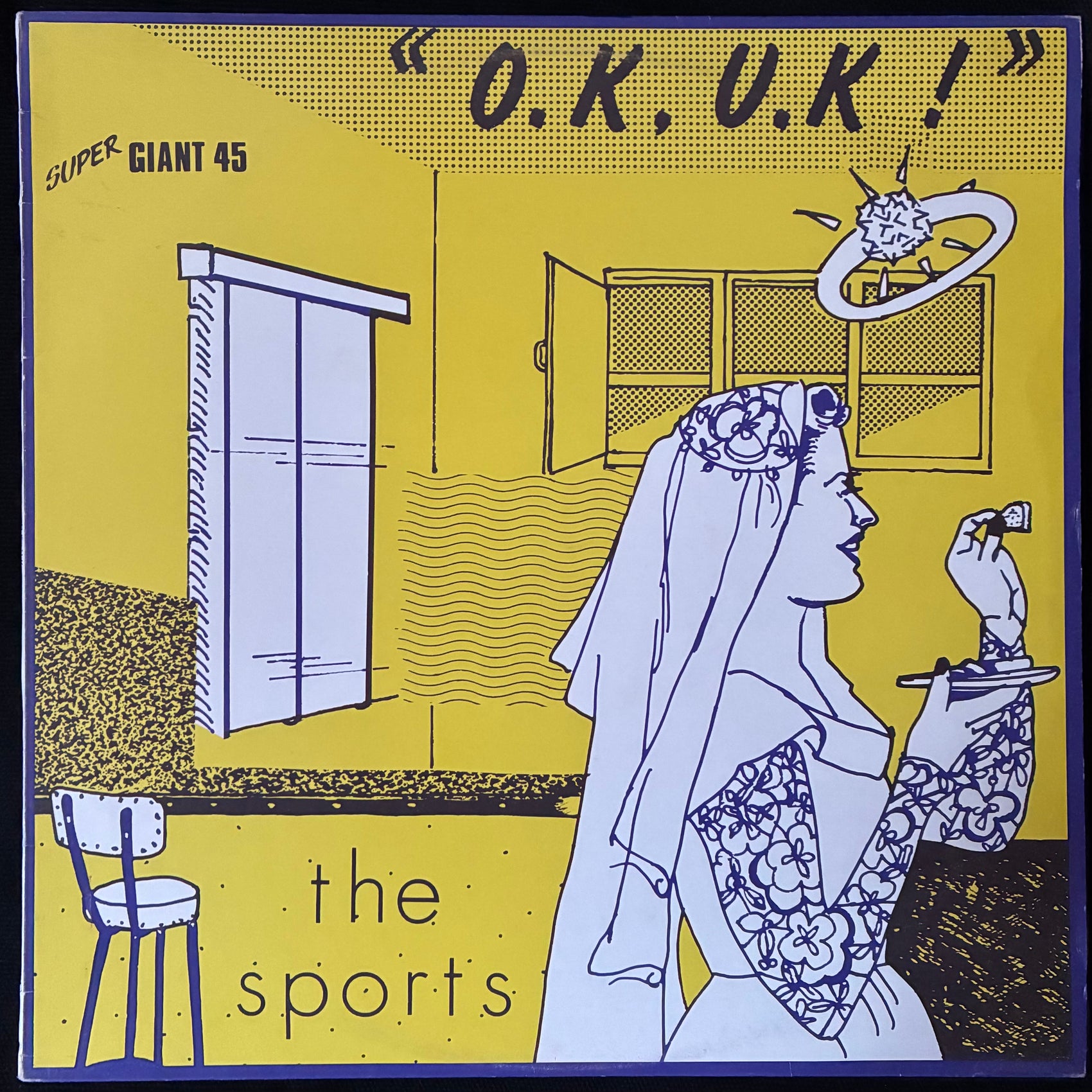 SPORTS - O.K, U.K. (12" EP) (USED VINYL 1979 AUS M-/EX+)