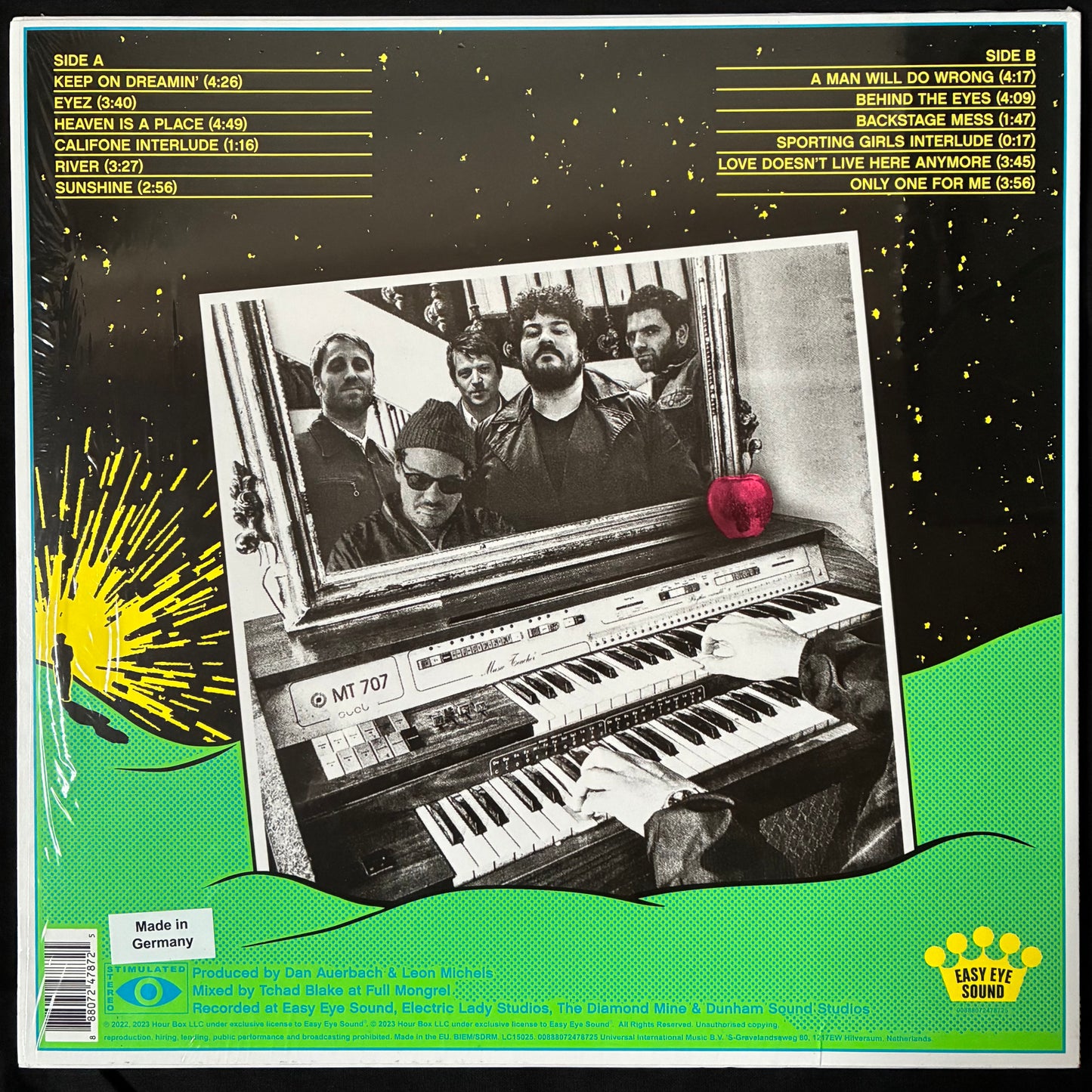 ARCS - ELECTROPHONIC CHRONIC (CLEAR VINYL + POSTER) (USED VINYL 2023 UK/EU M-/M-)