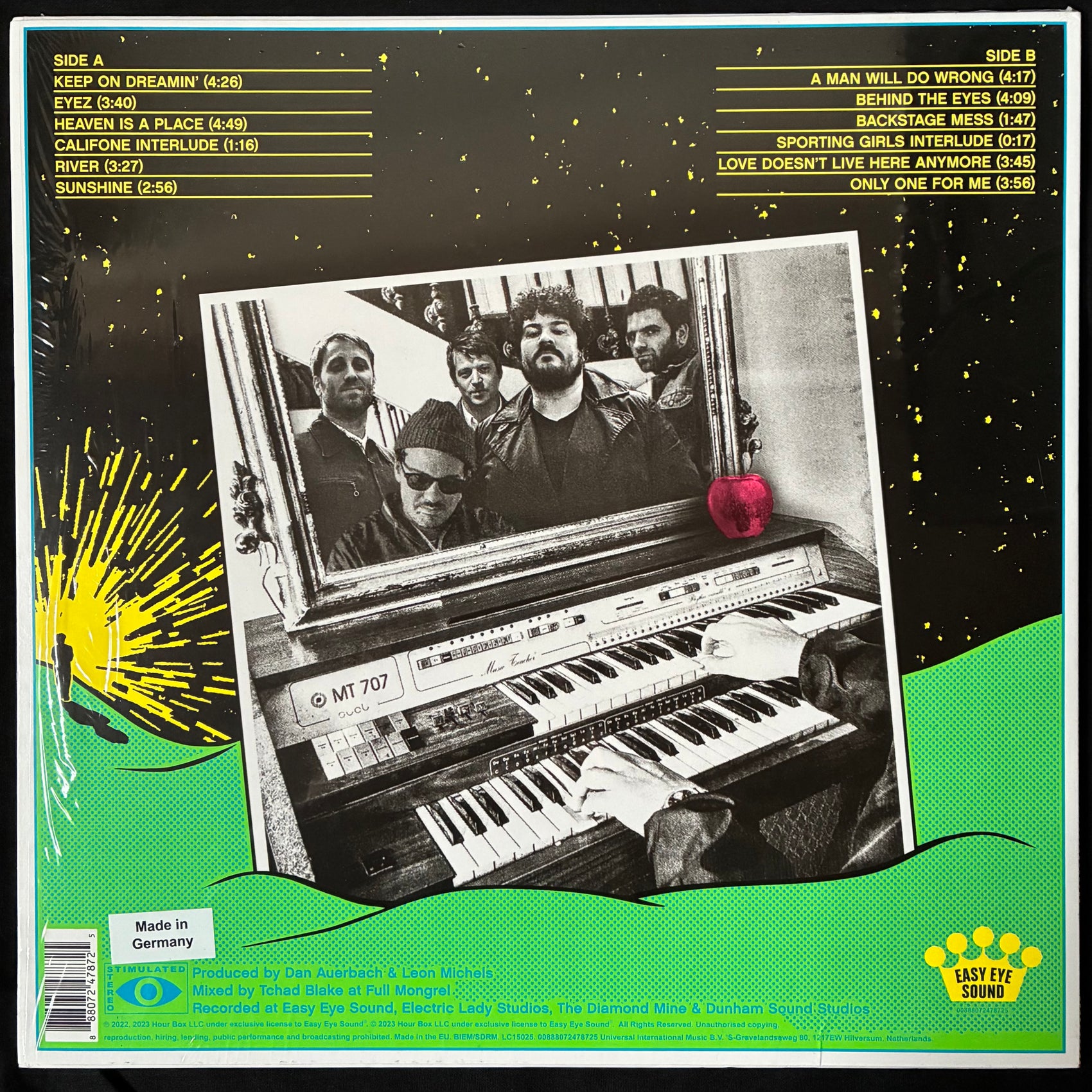 ARCS - ELECTROPHONIC CHRONIC (CLEAR VINYL + POSTER) (USED VINYL 2023 UK/EU M-/M-)