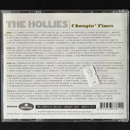 HOLLIES - CHANGIN' TIMES : THE COMPLETE HOLLIES JANUARY 1969-MARCH 1973 (5CD SET) (USED CD 2015 EU M-/M-)