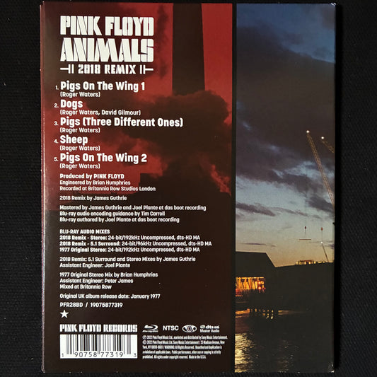 PINK FLOYD - ANIMALS : 2018 REMIX (BLU RAY AUDIO) (USED BLU RAY 2022 US M-/M-)