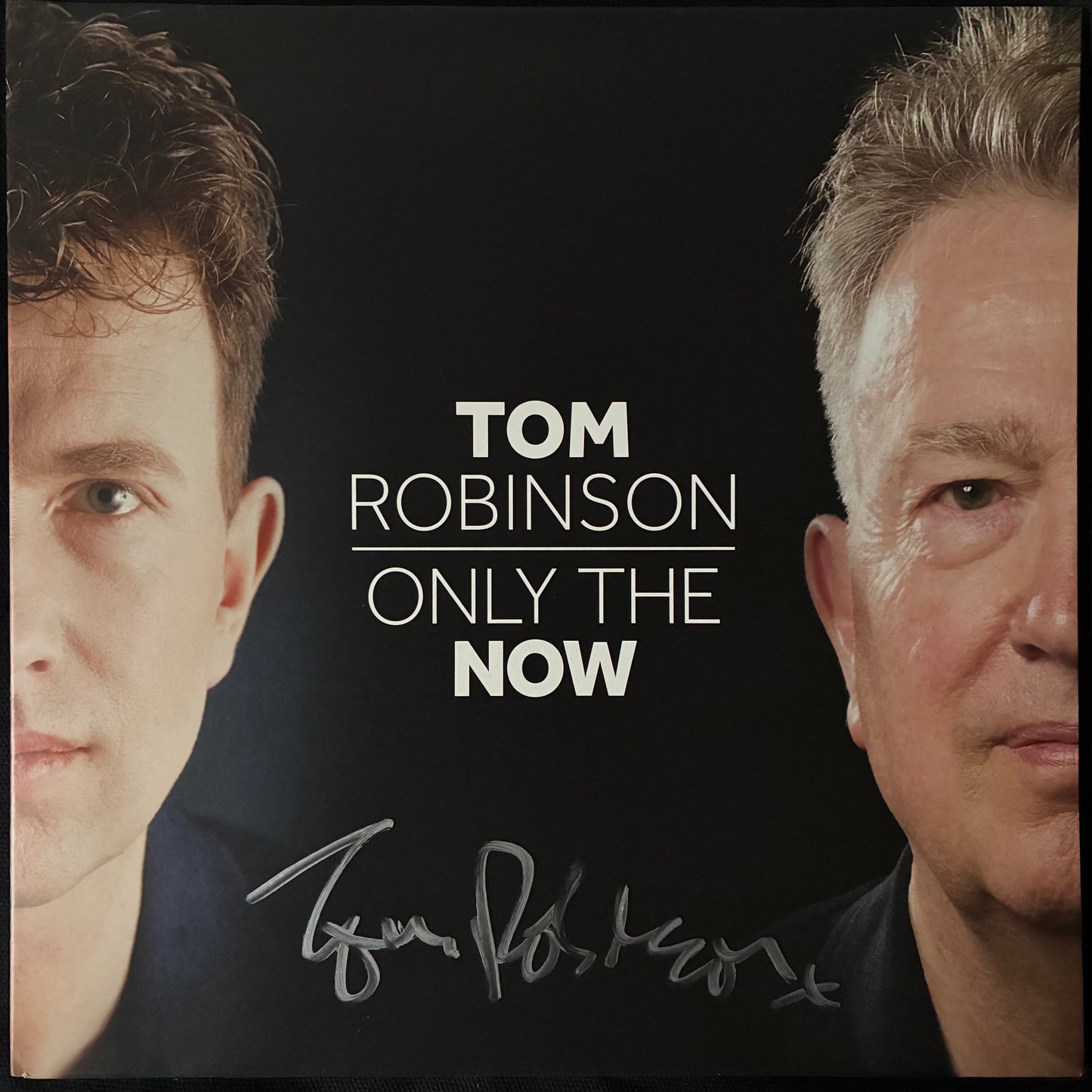 TOM ROBINSON - ONLY THE NOW (SIGNED) (USED VINYL 2015 UK M-/M-)