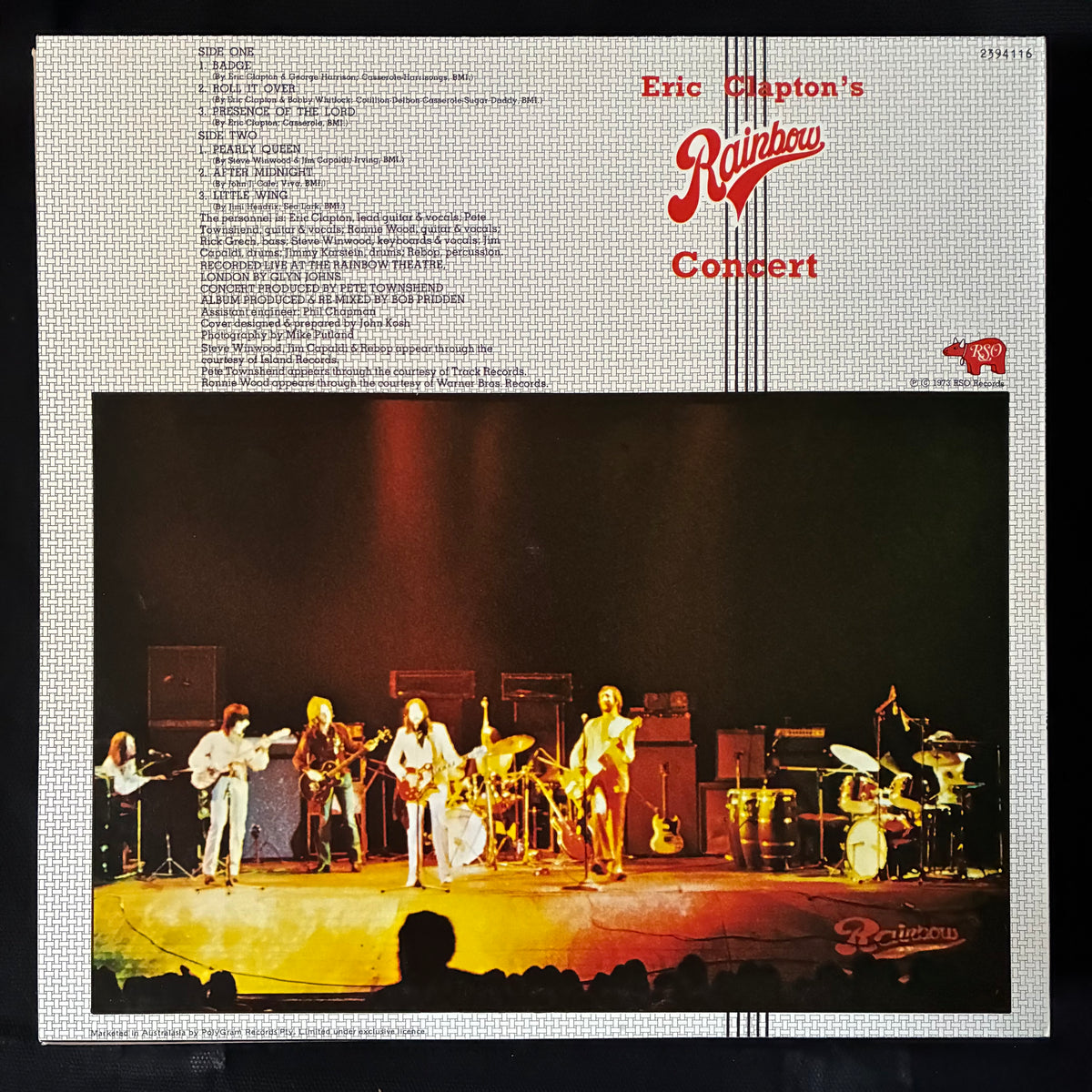 ERIC CLAPTON - ERIC CLAPTON (13LP BOX SET) (USED VINYL 1981 AUS M-/M-/EX-)