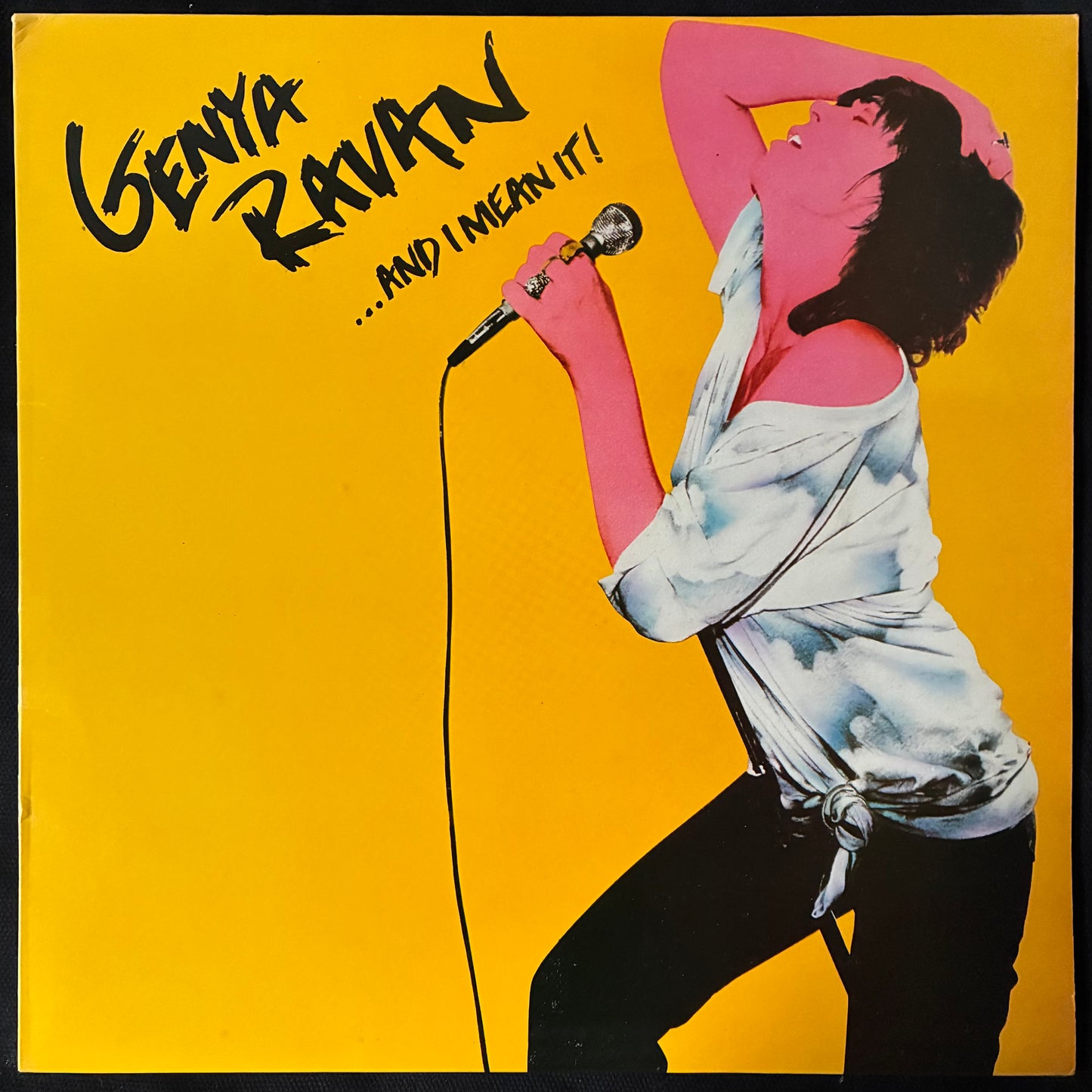 GENYA RAVAN - ...AND I MEAN IT! (USED VINYL 1979 UK M-/M-)
