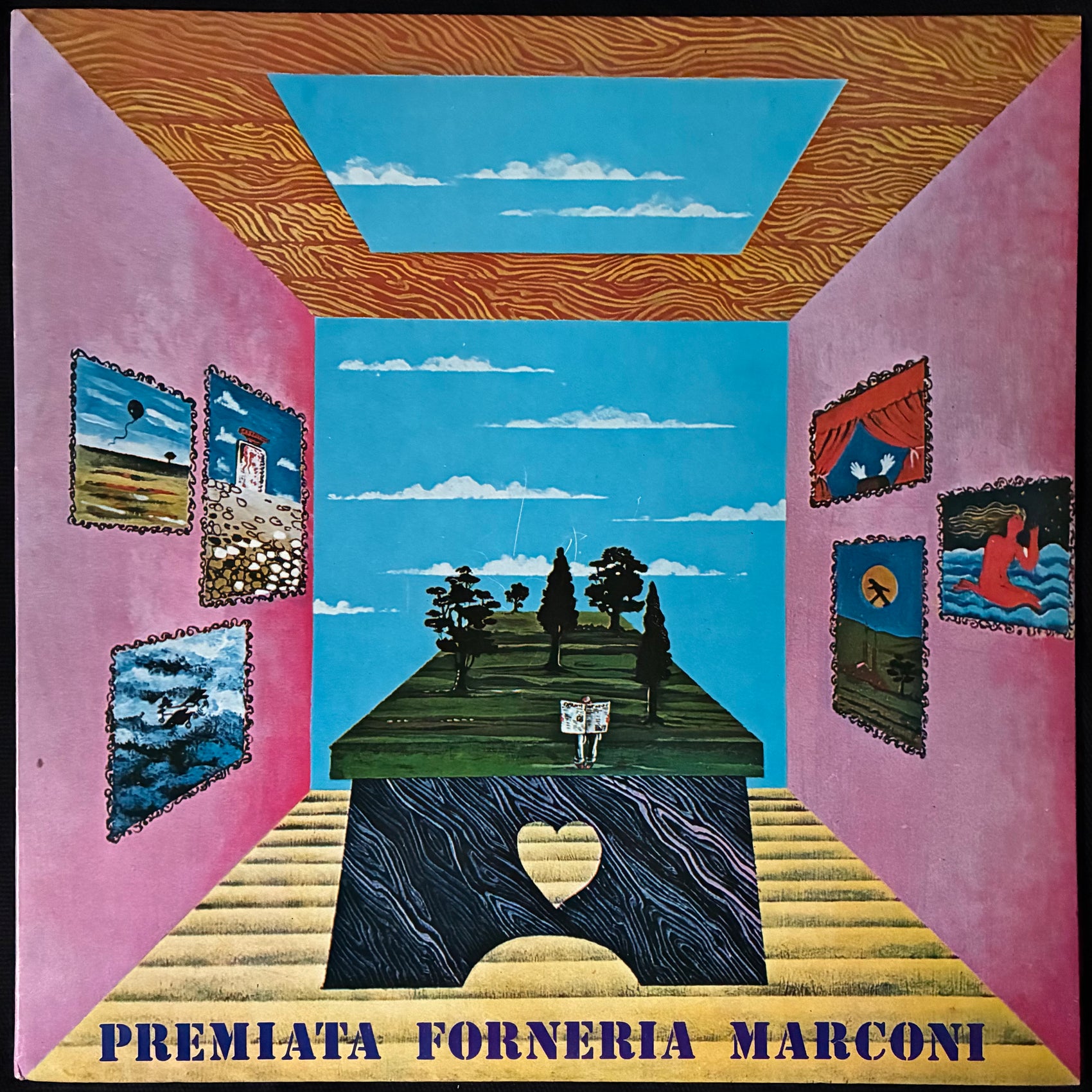 PREMIATA FORNERIA MARCONI - PREMIATA FORNERIA MARCONI (USED VINYL 1976 ITALY M-/M-)