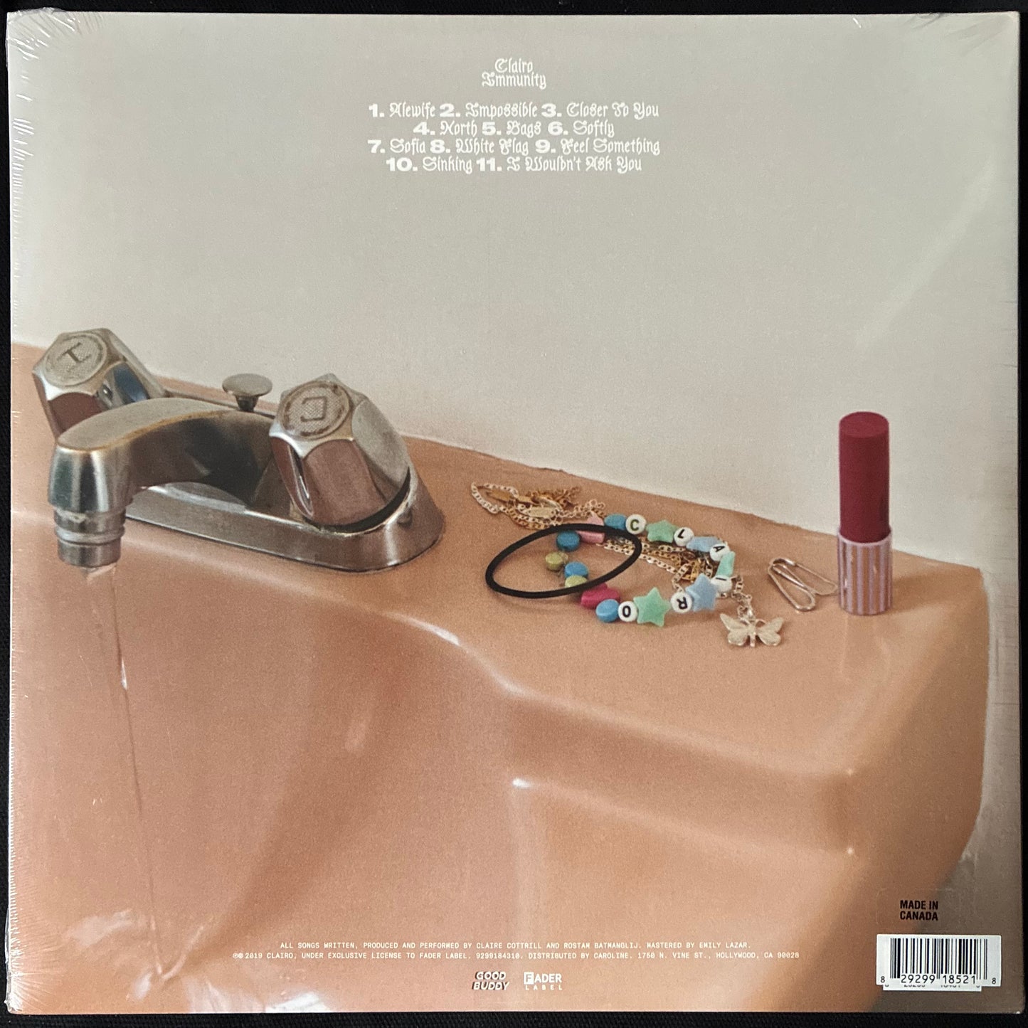 CLAIRO - IMMUNITY (INDIE EXCLUSIVE) VINYL