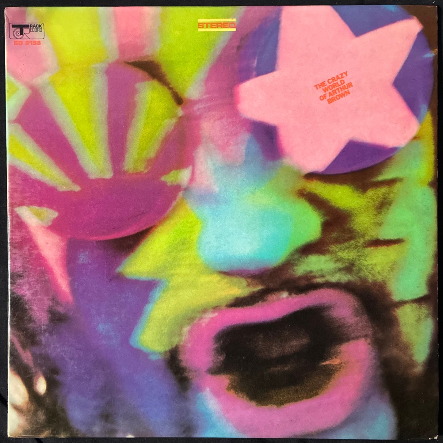 CRAZY WORLD OF ARTHUR BROWN - THE CRAZY WORLD OF ARTHUR BROWN (USED VINYL 1968 US EX+/EX+)