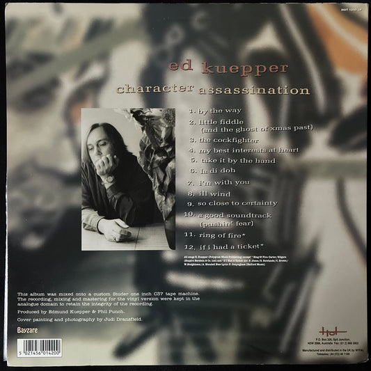 ED KUEPPER - CHARACTER ASSASSINATION (2LP) (WHITE MARBLED) (USED VINYL 1994 UK M-/M-)