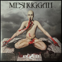 Load image into Gallery viewer, MESHUGGAH - OBZEN (2LP) (WHITE/BLUE SPLATTER) (USED VINYL 2023 EU M-/M-)
