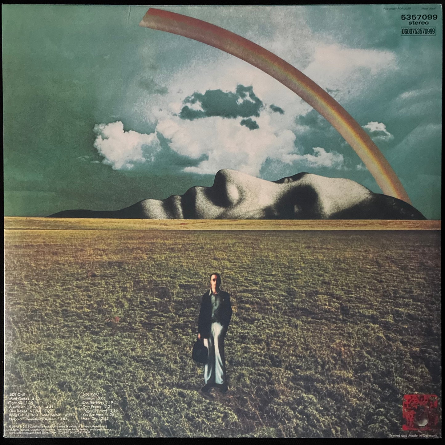 JOHN LENNON - MIND GAMES (180GM) (USED VINYL 2015 EU M-/M-)
