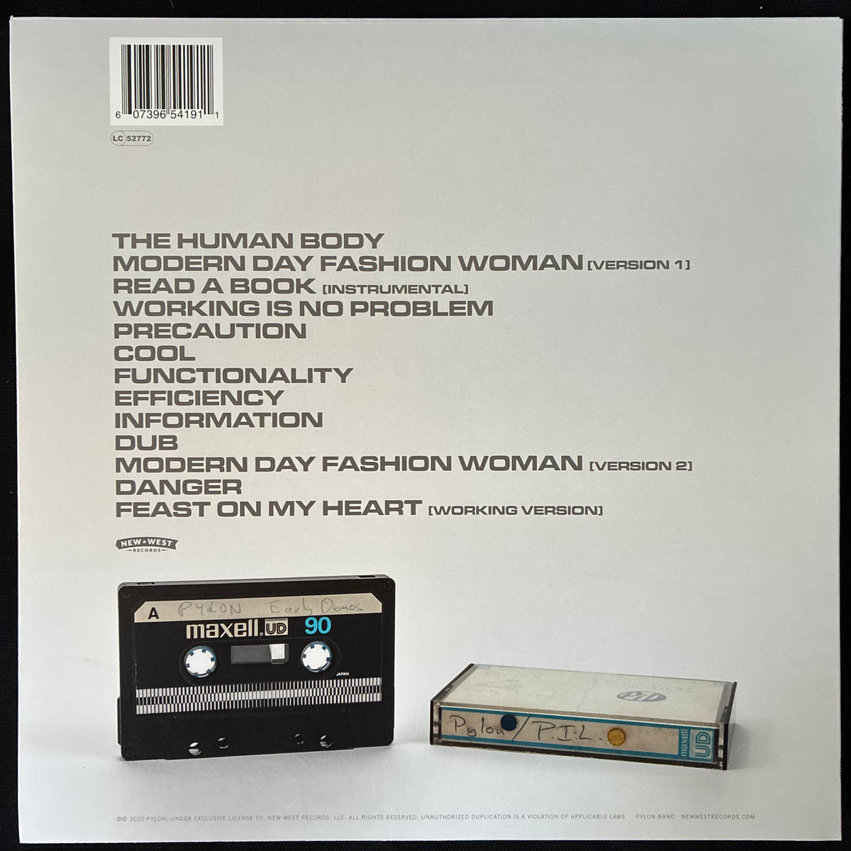 PYLON - PYLON BOX (4LP+BOOK BOX SET) (USED VINYL 2020 US M-/M-)