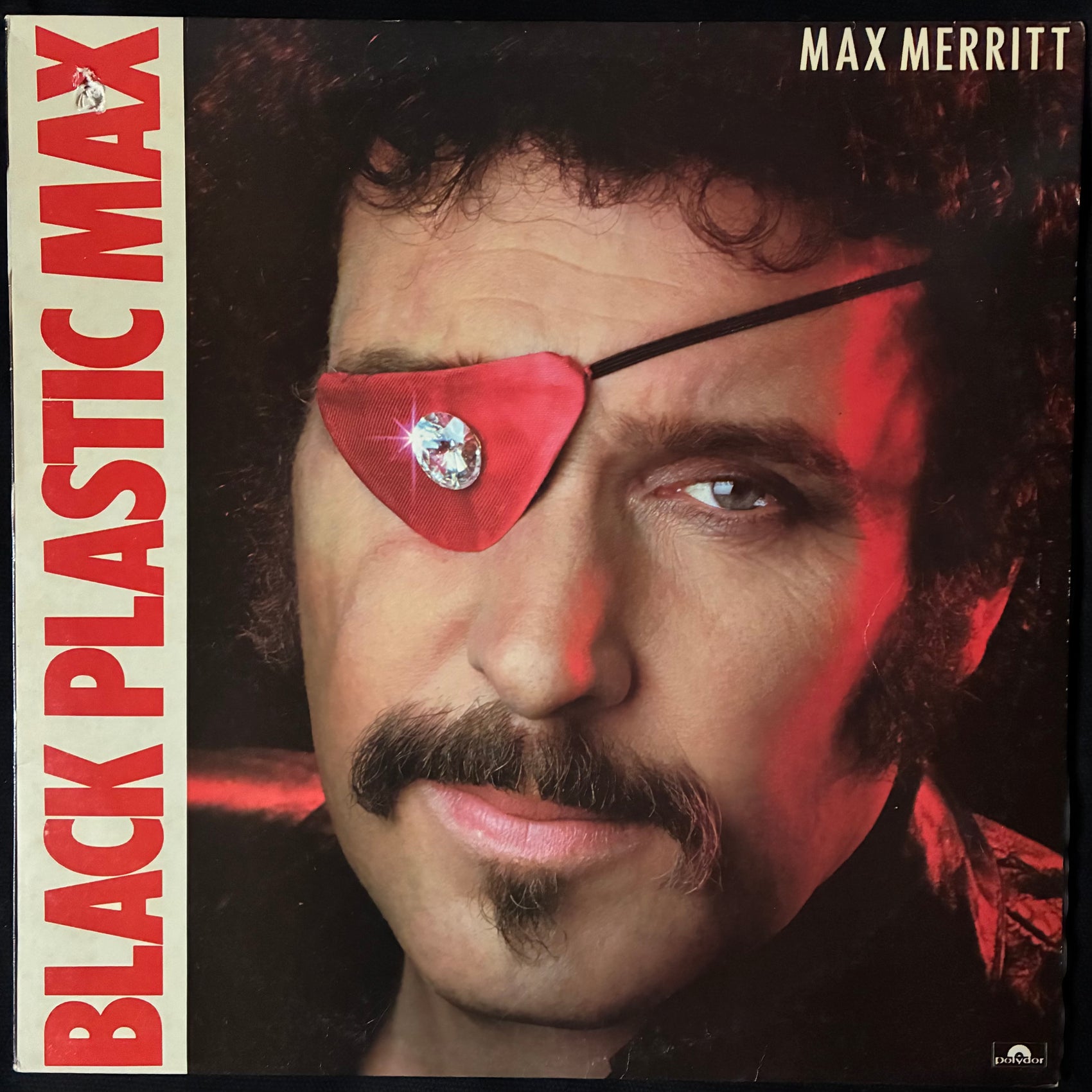 MAX MERRITT - BLACK PLASTIC MAX (USED VINYL 1979 AUS M-/EX)