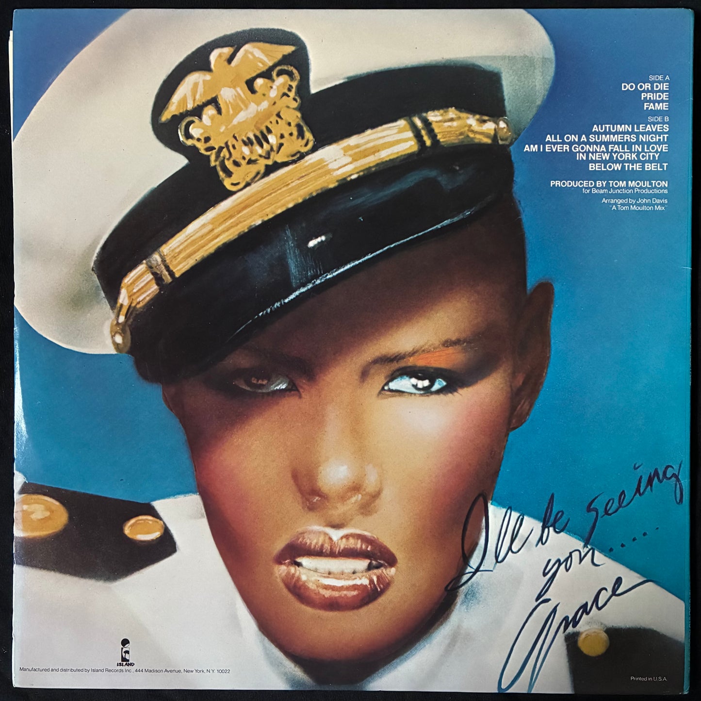 GRACE JONES - FAME (USED VINYL 1978 US M-/EX+)