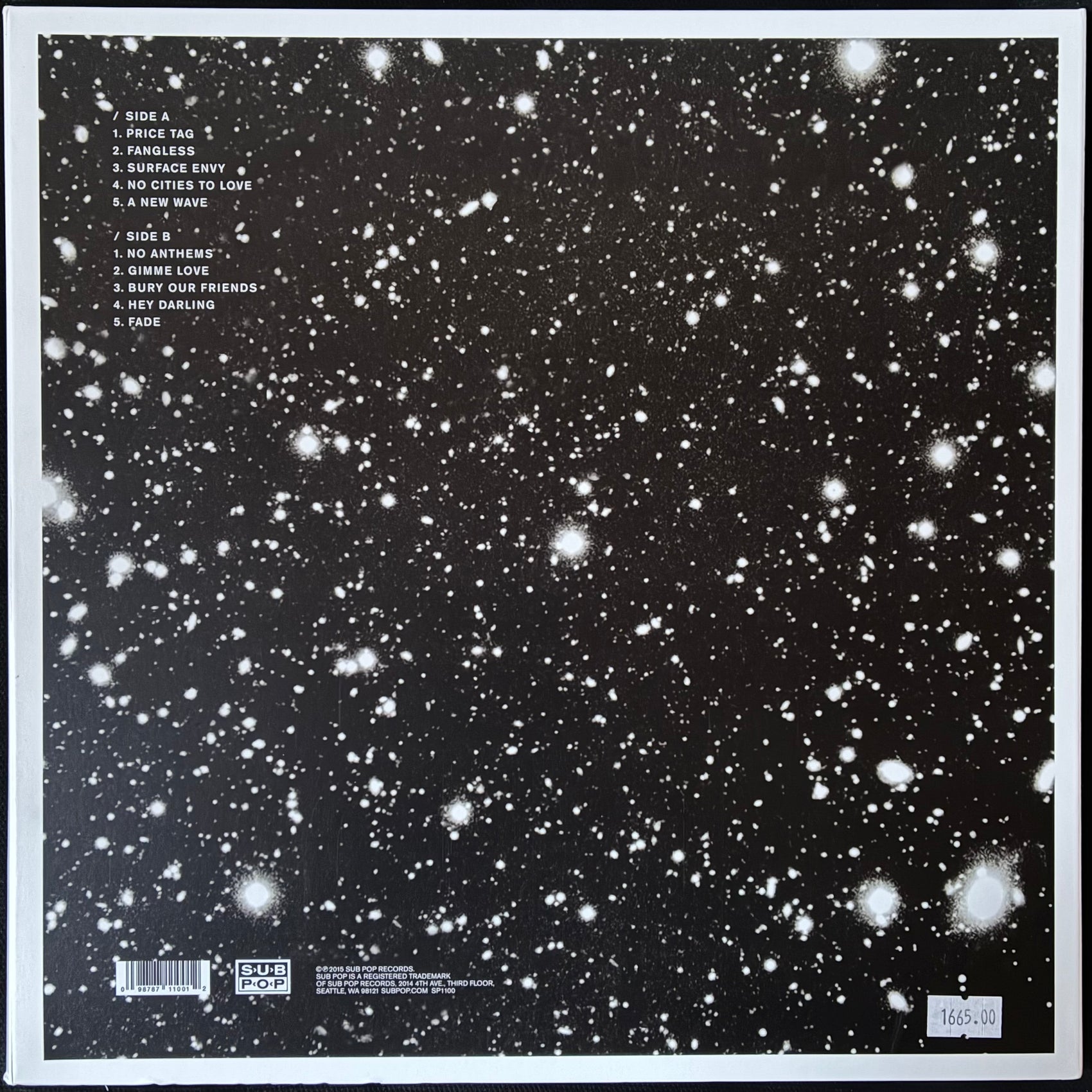SLEATER-KINNEY - NO CITIES TO LOVE (USED VINYL 2015 US M-/M-)