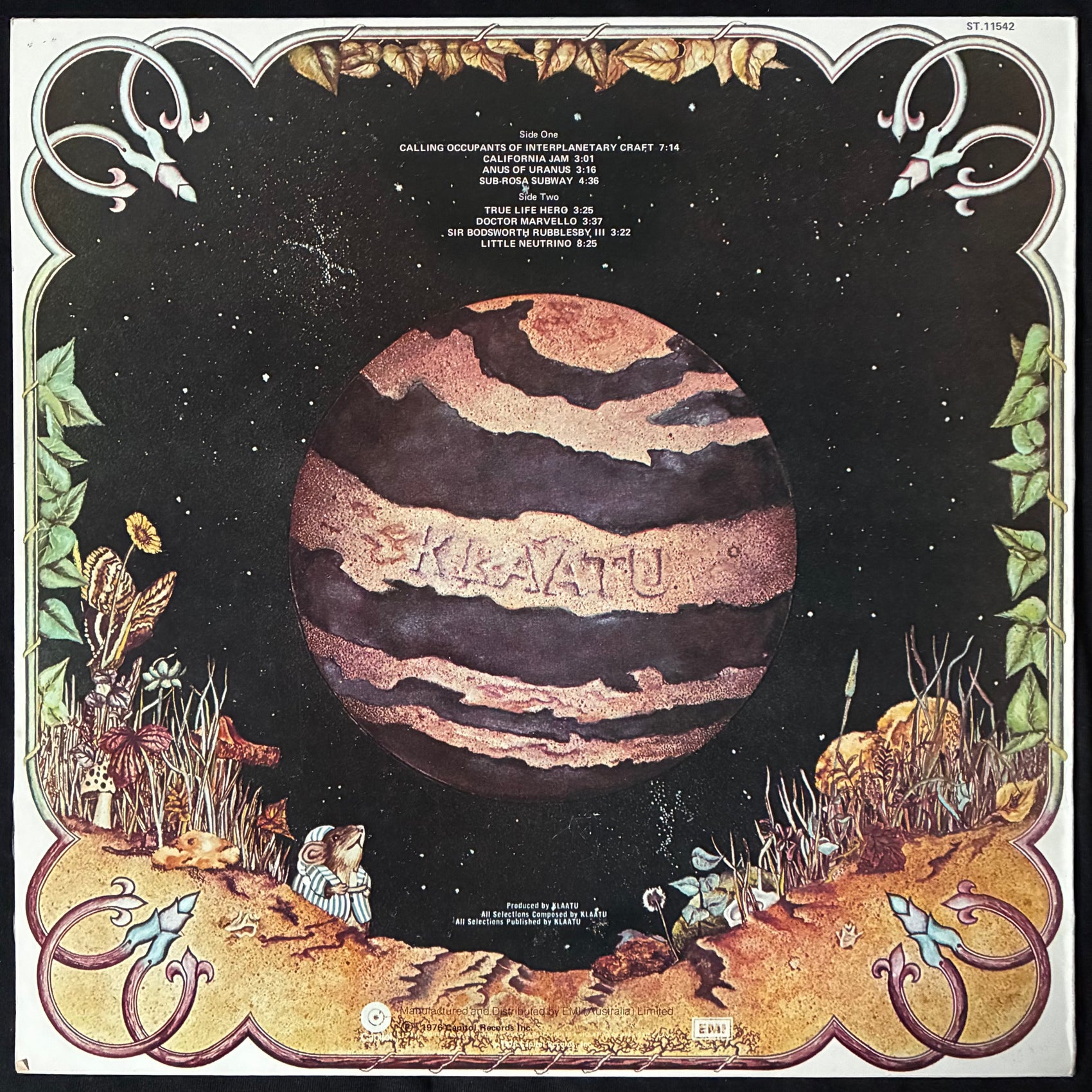 KLAATU - KLAATU (USED VINYL 1976 AUS EX+/EX+)
