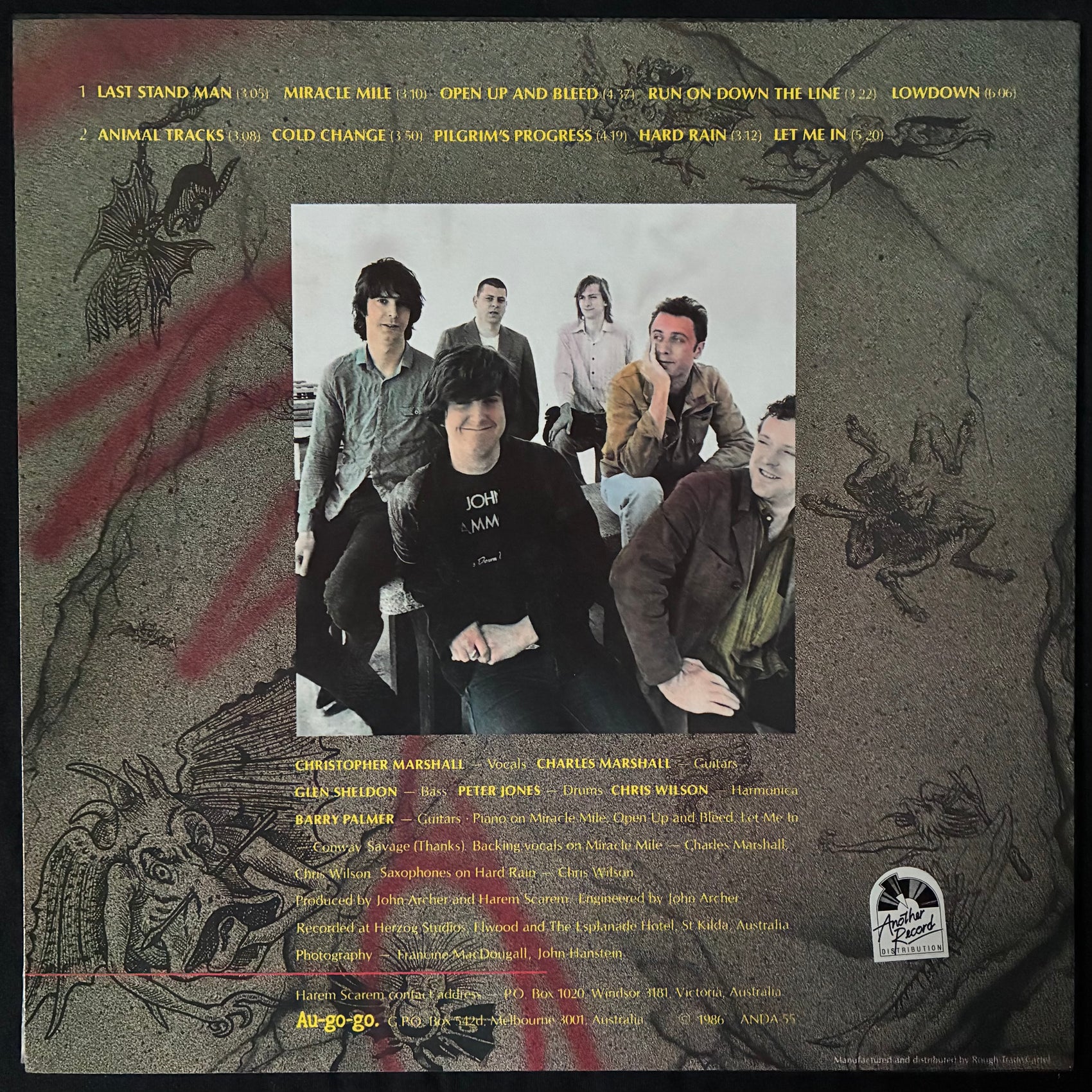 HAREM SCAREM - PILGRIM'S PROGRESS (USED VINYL 1986 AUS M-/M-)