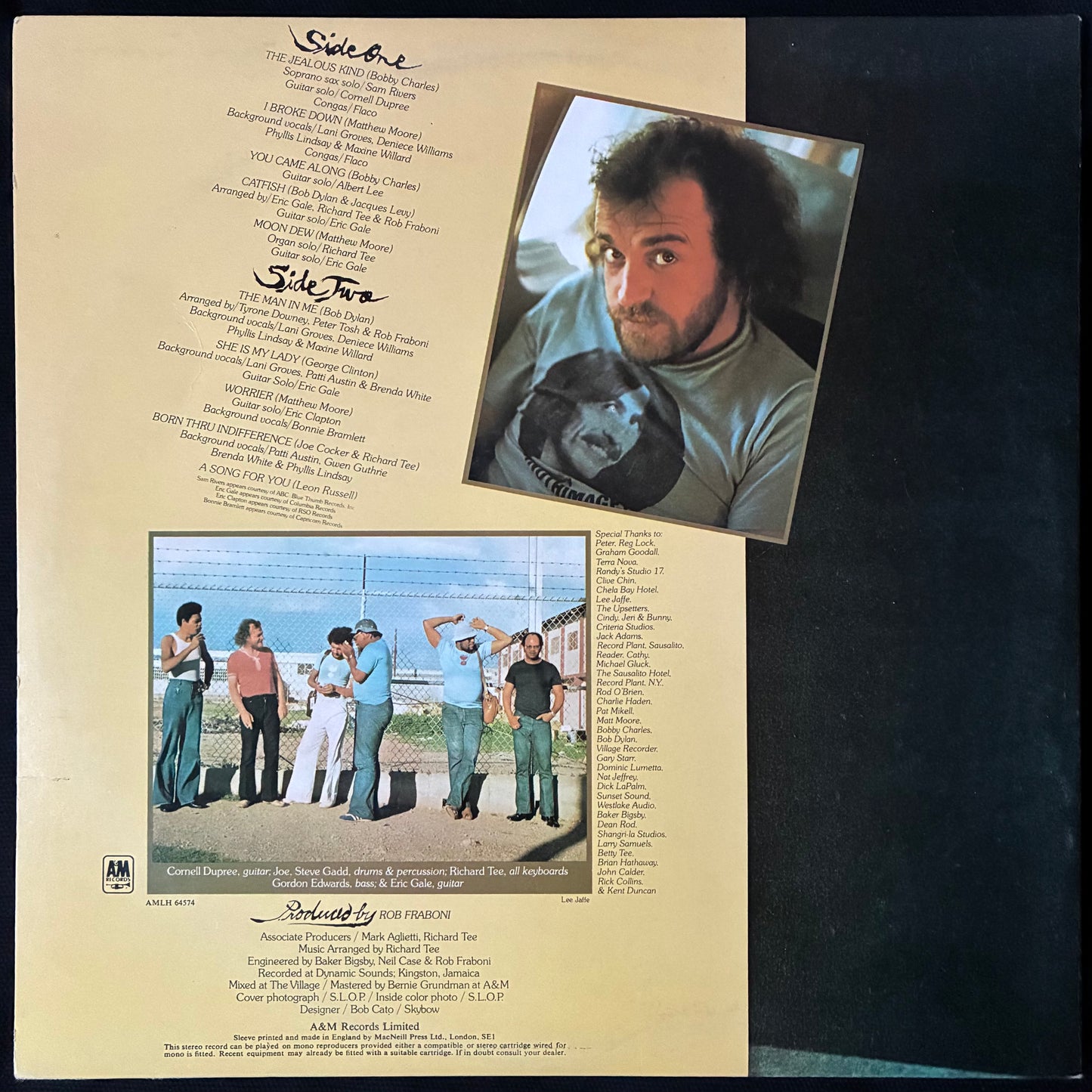 JOE COCKER - STINGRAY (USED VINYL 1976 UK EX+/EX+)