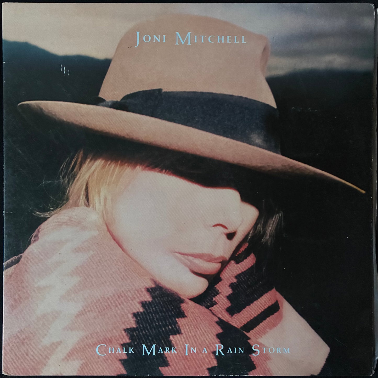 JONI MITCHELL - CHALK MARK IN A RAIN STORM (USED VINYL 1988 AUS EX+/EX)