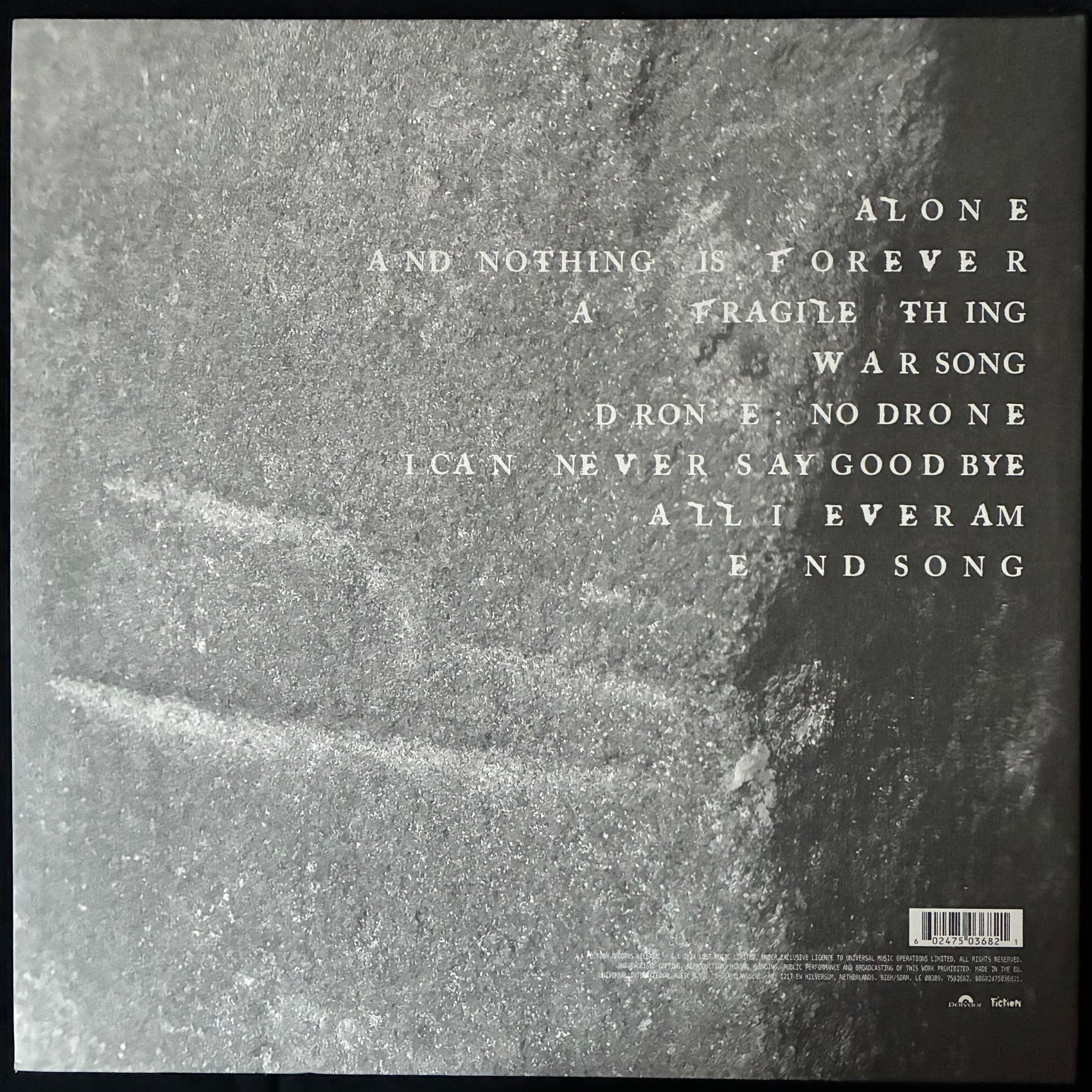 CURE - SONGS OF A LOST WORLD (2LP) (USED VINYL 2024 M-/M-)