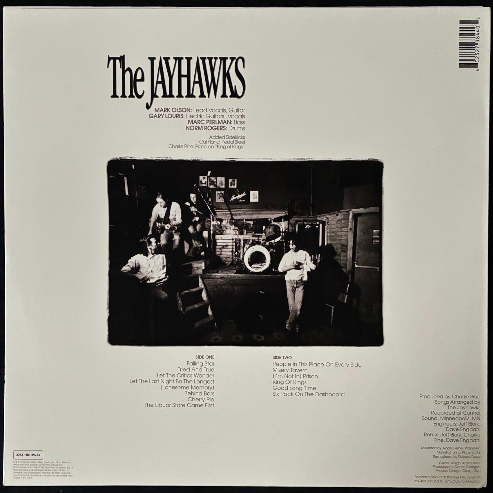 JAYHAWKS - THE JAYHAWKS (AKA THE BUNKHOUSE ALBUM) (USED VINYL 2010 US M-/M-)