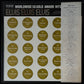 ELVIS PRESLEY - WORLDWIDE 50 GOLD AWARD HITS, VOL.1 (4LP BOX SET) (USED VINYL 1969 JAPAN M-/EX+)