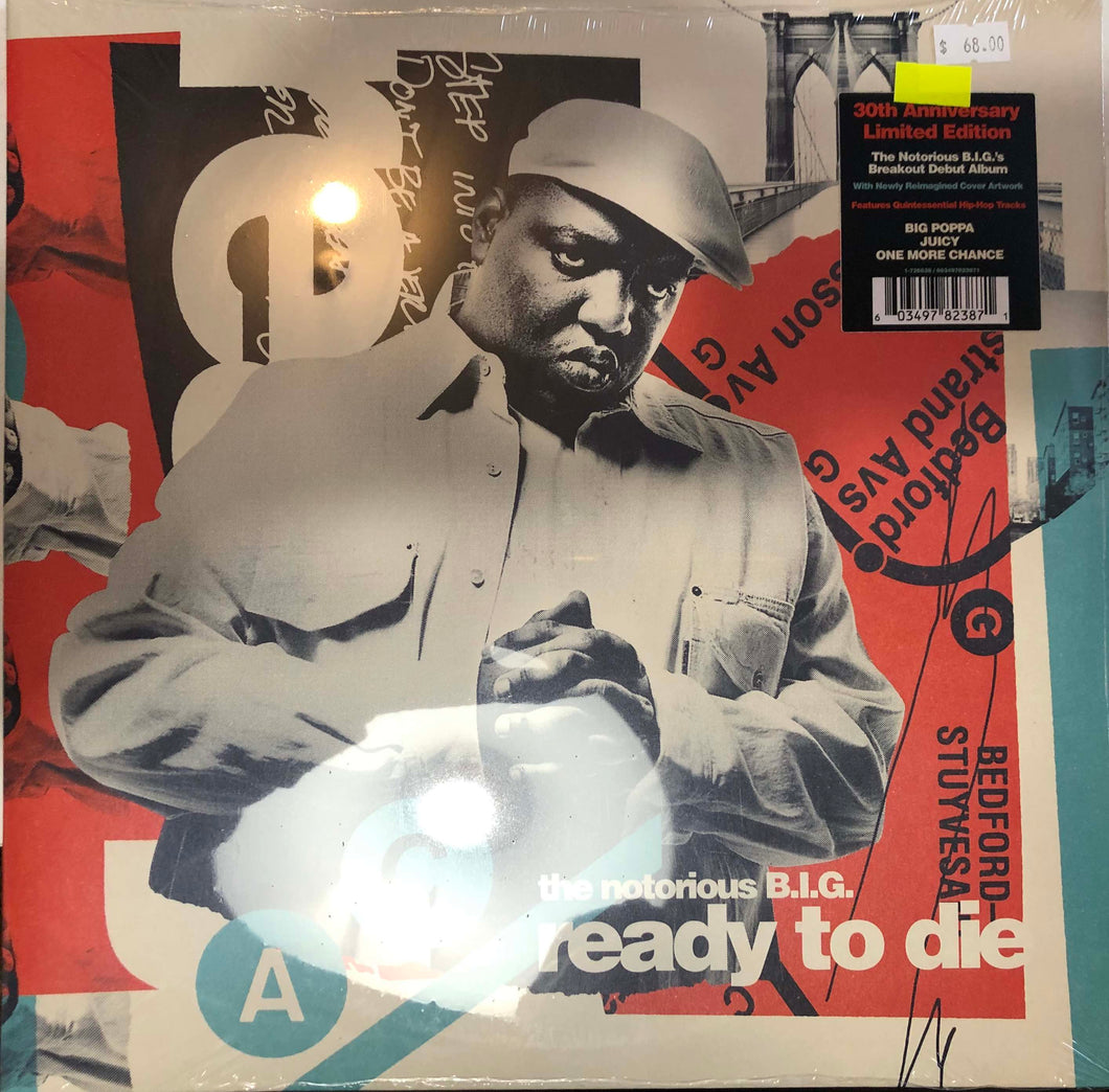 NOTORIOUS B.I.G. - READY TO DIE (2LP) VINYL