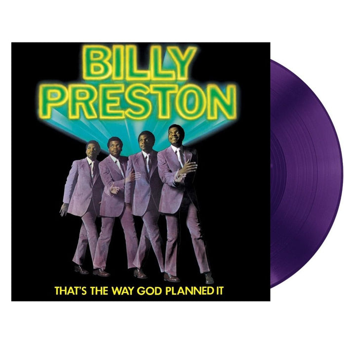 BILLY PRESTON - THATS THE WAY GOD PLANNED IT (PURPLE COLOURED) VINYL