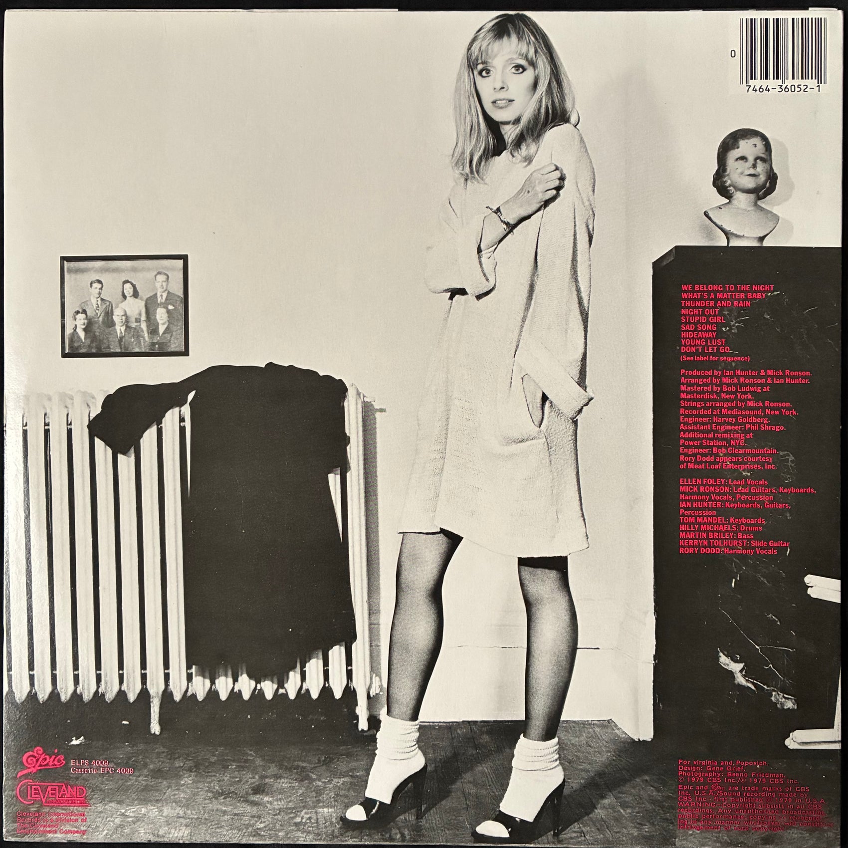 ELLEN FOLEY - NIGHTOUT (USED VINYL 1979 AUS M-/M-)