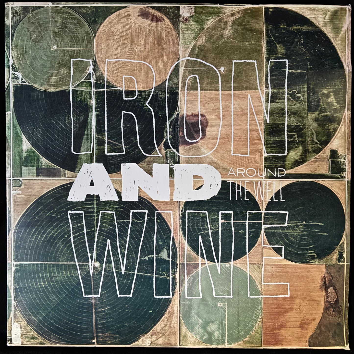 IRON AND WINE - AROUND THE WELL (2LP+12") (USED VINYL 2009 US M-/EX)