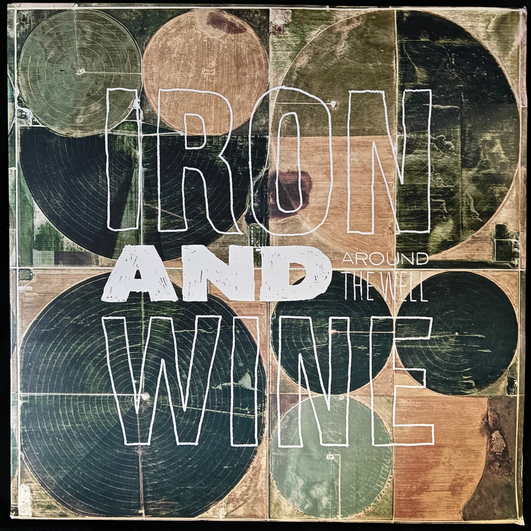 IRON AND WINE - AROUND THE WELL (2LP+12") (USED VINYL 2009 US M-/EX)