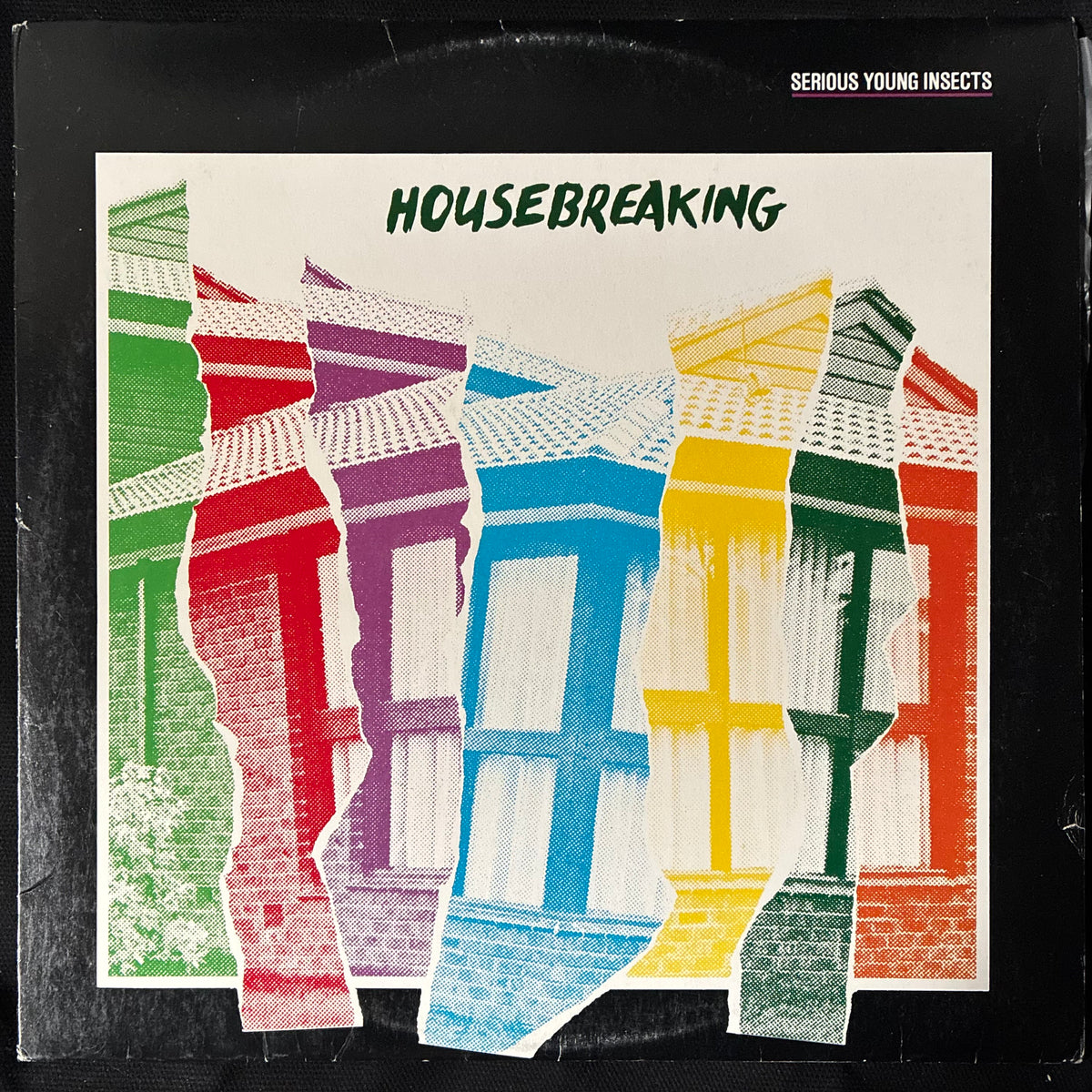 SERIOUS YOUNG INSECTS - HOUSEBREAKING (USED VINYL 1982 AUS M-/EX-)