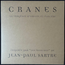 Load image into Gallery viewer, CRANES - LA TRAGÉDIE D'ORESTE ET ÉLECTRE (CLEAR COLOUR) (USED VINYL 2023 EU M-/M-)
