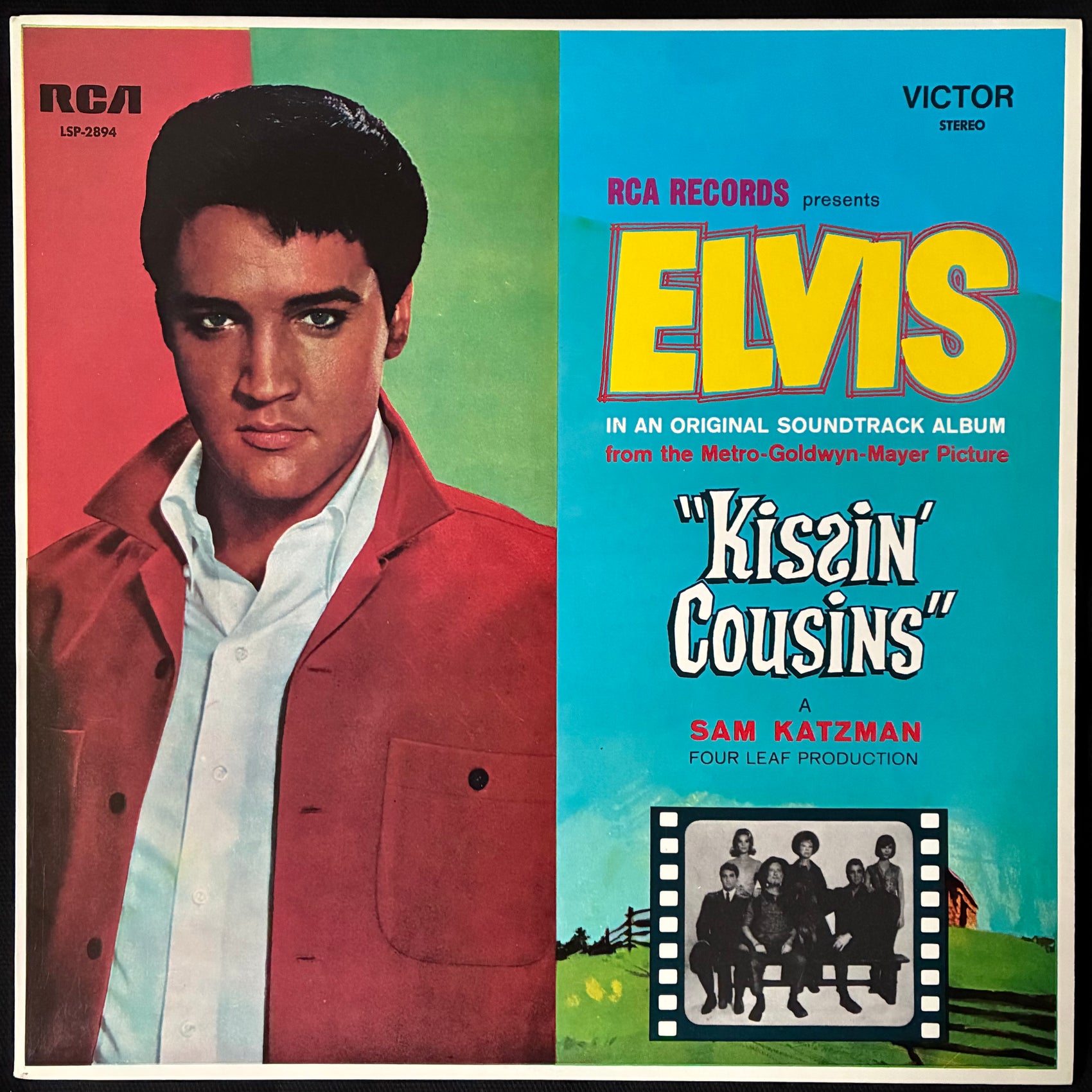 ELVIS PRESLEY - KISSIN' COUSINS OST (USED VINYL 1977 AUS M-/M-)